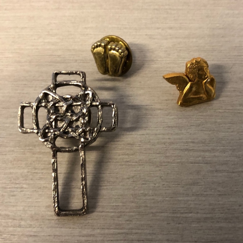 3 Religious/Catholic Pins